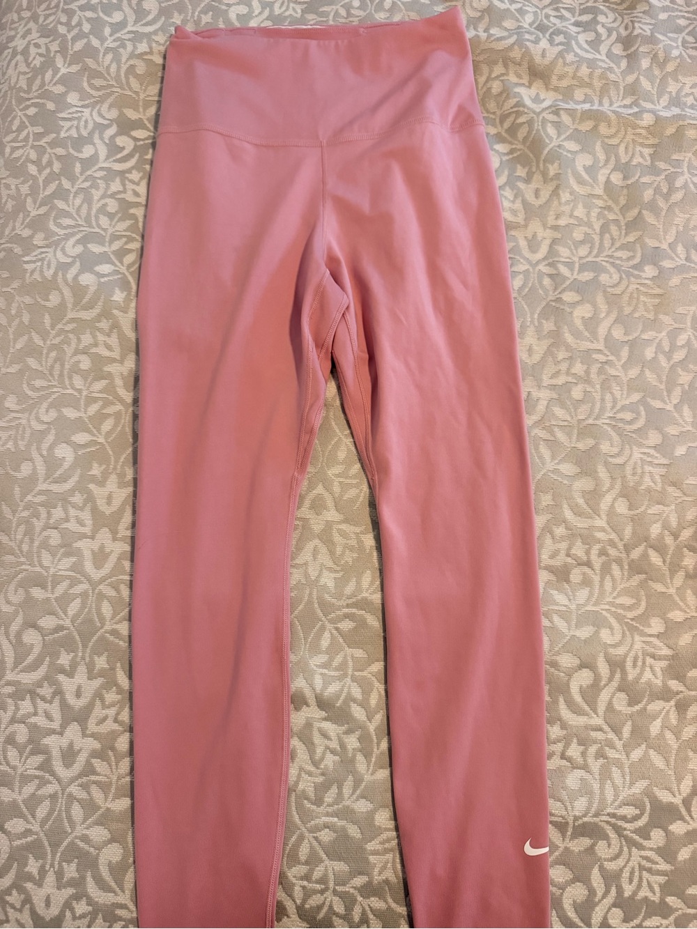 Pink High-Waist Active Leggings